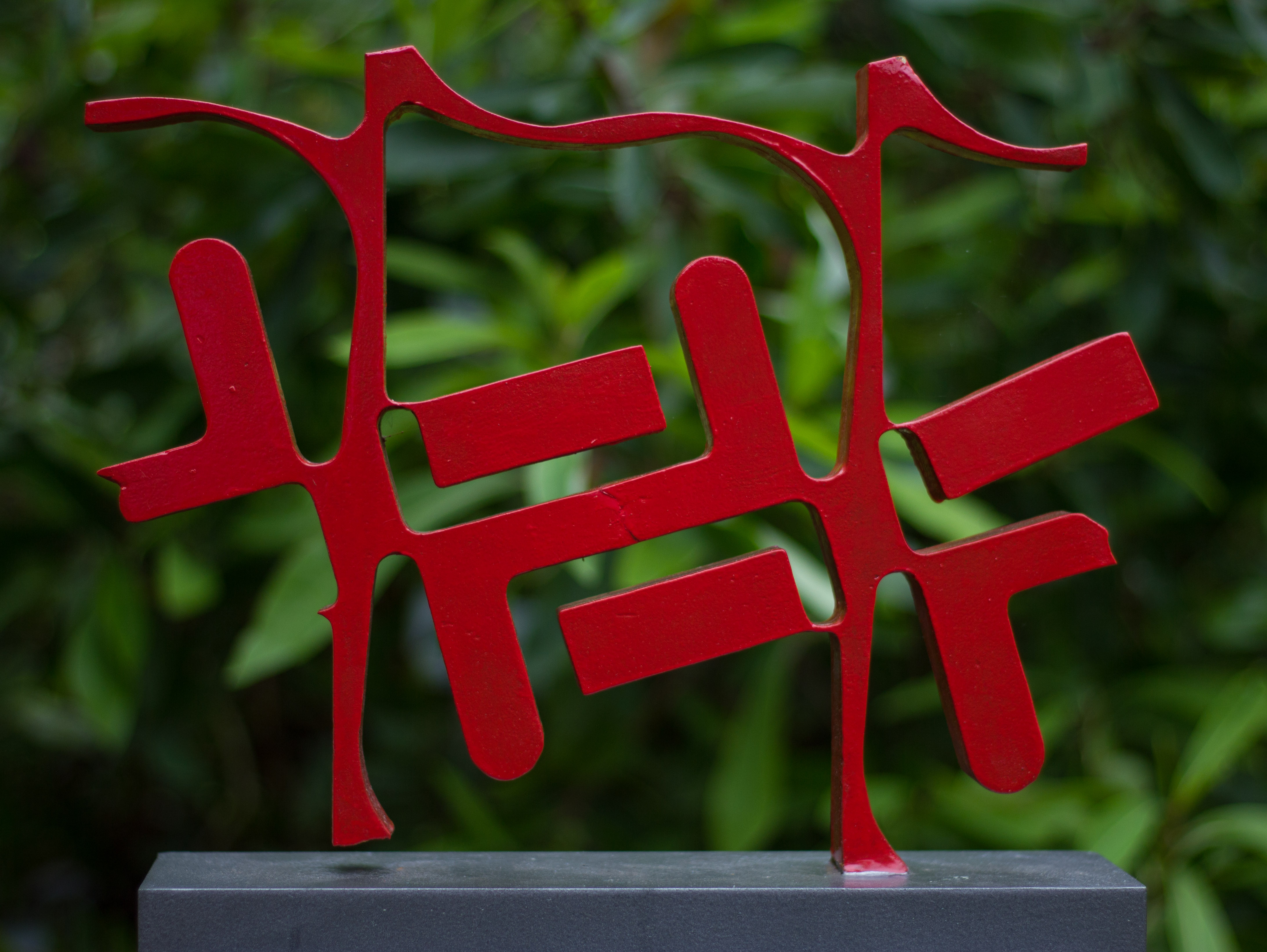 Rotes Zeichen