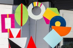 Geometrische Farbvariationen